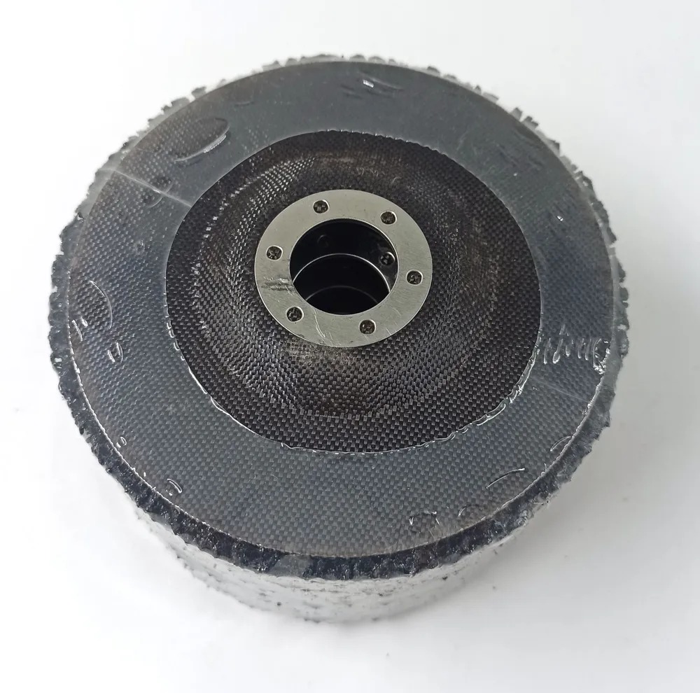 Зачистной круг 125 мм под УШМ коралл 5 шт черный полимерный диск зачистной mos