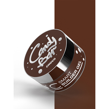 Гель для наращивания CosmoLac Smart Builder Candy Bar Choco 50 мл