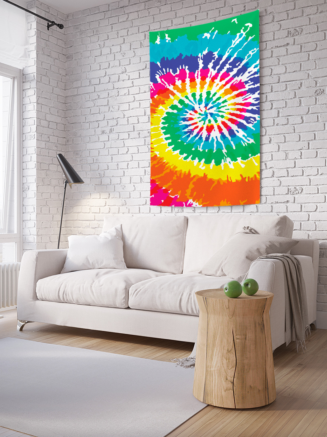 

Вертикальное фотопанно на стену JoyArty Красочный вихрь 150x200 см, Красочный вихрь