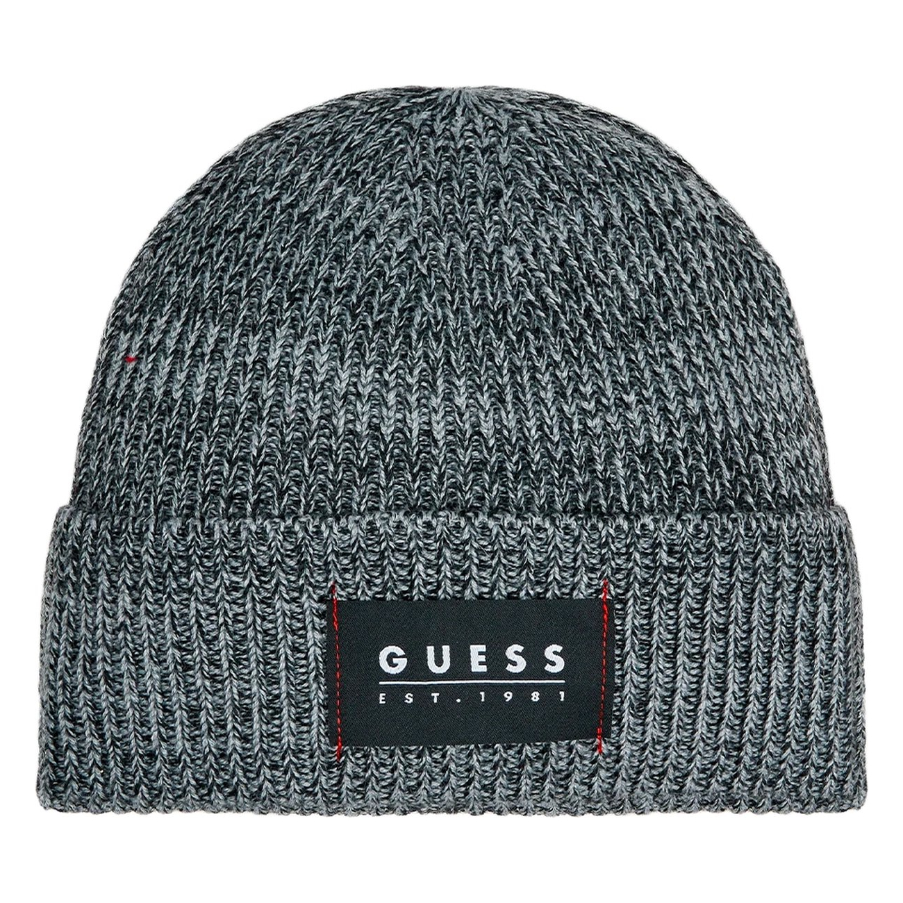 Шапка бини мужская GUESS AM5026POL01 grey, р.58