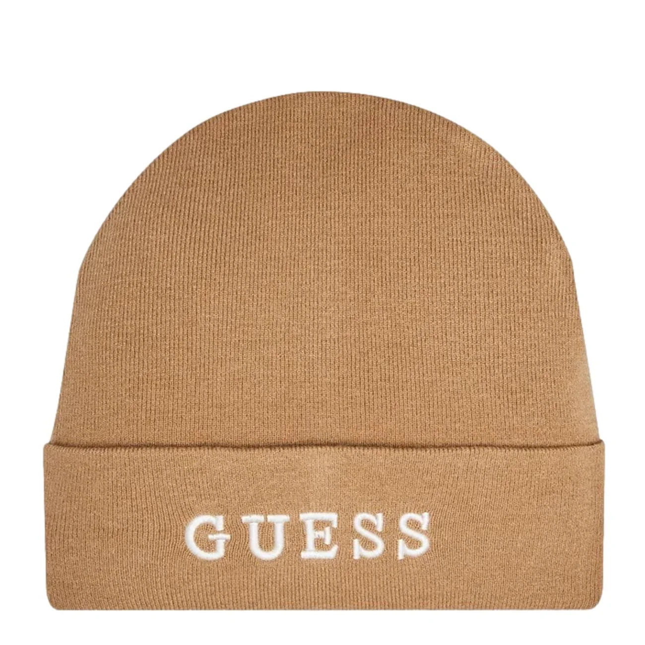 

Шапка бини женская GUESS AW5189POL01 beige, р, Бежевый, AW5189POL01