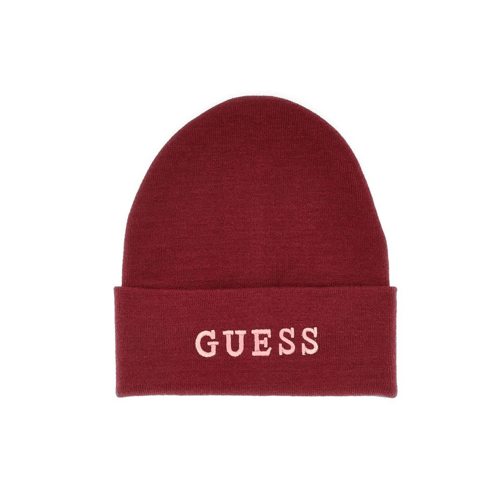 Шапка бини женская GUESS AW5189POL01 red, р.56