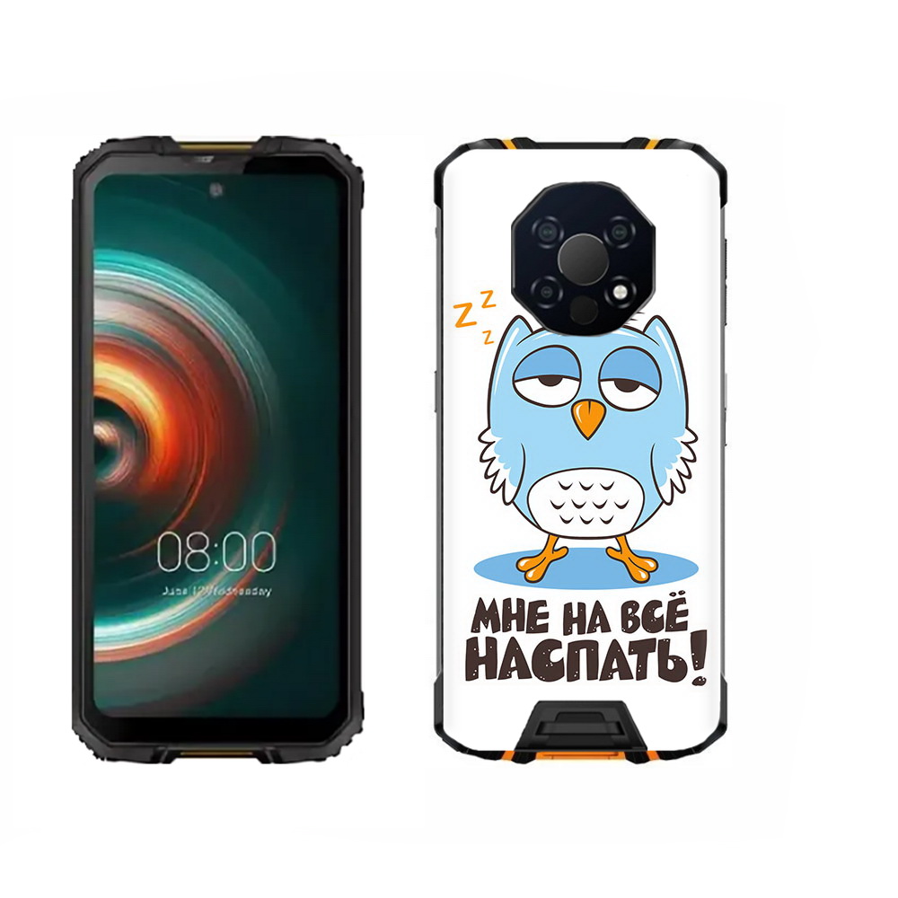 

Чехол MyPads Tocco для Oukitel WP13 Мне на все наспать, Прозрачный, Tocco