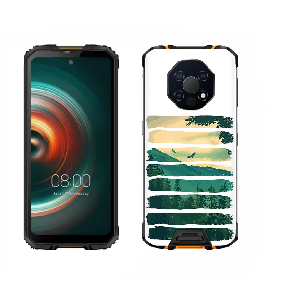 

Чехол MyPads Tocco для Oukitel WP13 Лесная чаща, Прозрачный, Tocco