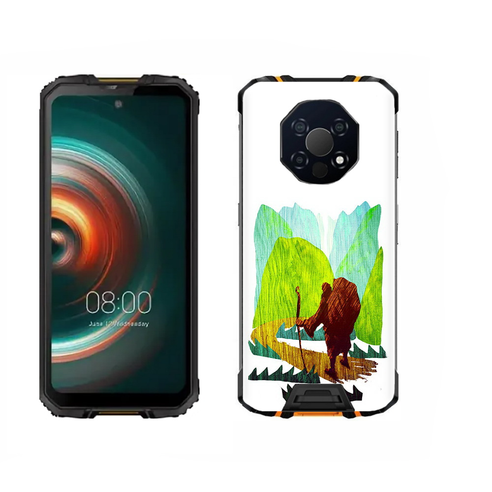 

Чехол MyPads Tocco для Oukitel WP13 Лесная тропа, Прозрачный, Tocco