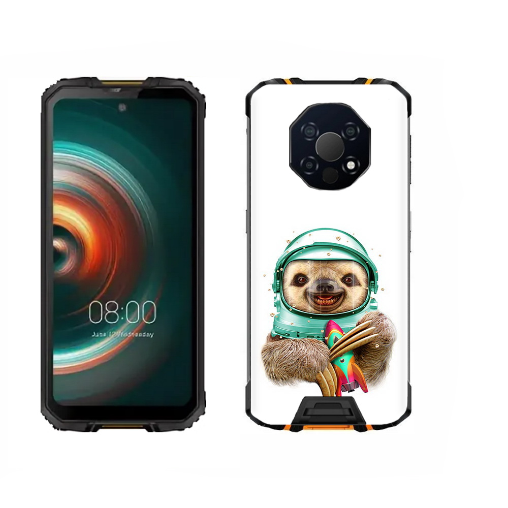 

Чехол MyPads Tocco для Oukitel WP13 Ленивец астронавт, Прозрачный, Tocco