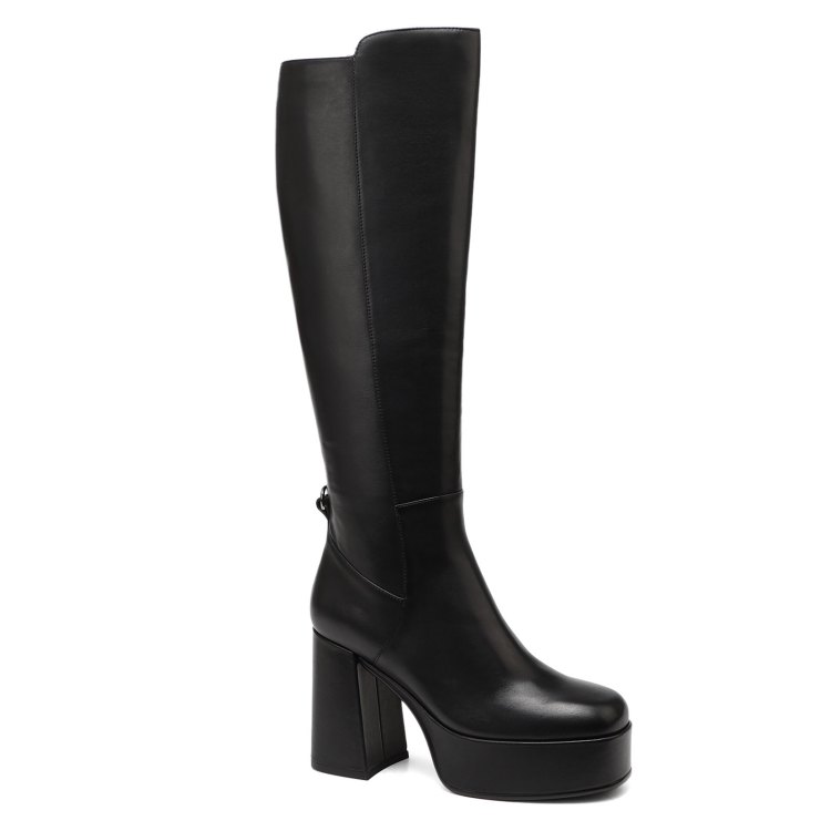 

Сапоги женские Tendance PZ235216-7 черные 40 EU, Черный, PZ235216-7