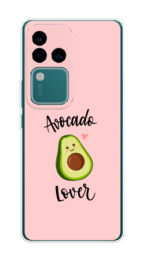 

Чехол на Vivo V30 Pro/S18 Pro "Avocado lover", Розовый;зеленый, 269950-1
