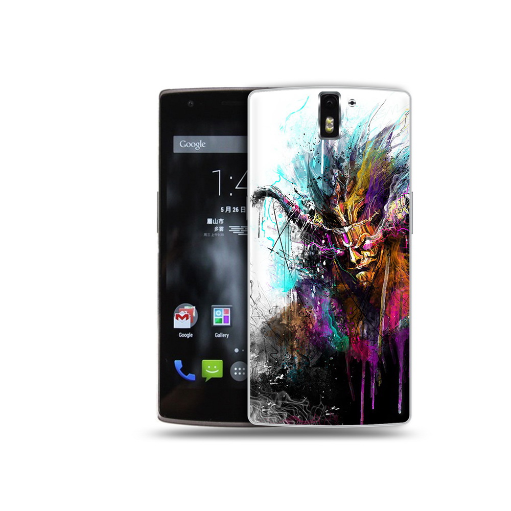 

Чехол MyPads Tocco для OnePlus One яркий дьявол, Прозрачный, Tocco