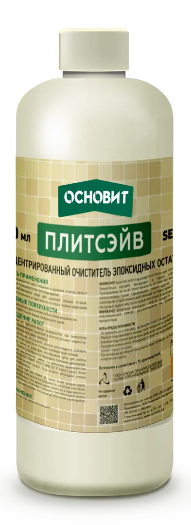 Очиститель эпоксидной затирки концентрированный Основит Плитсэйв SE1 Р 05 кг 4725₽