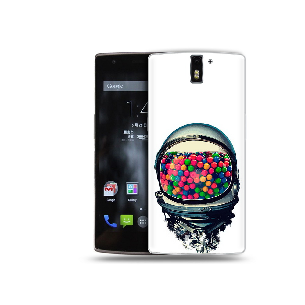 

Чехол MyPads Tocco для OnePlus One шлем космонавта, Прозрачный, Tocco