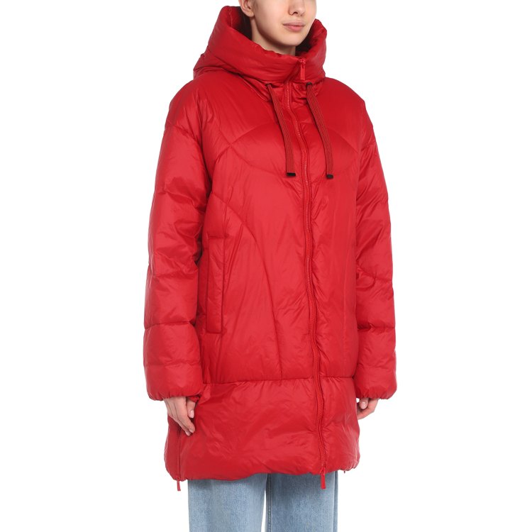 

Пуховик женский Maison David MLY005-1 красный 2XL, MLY005-1