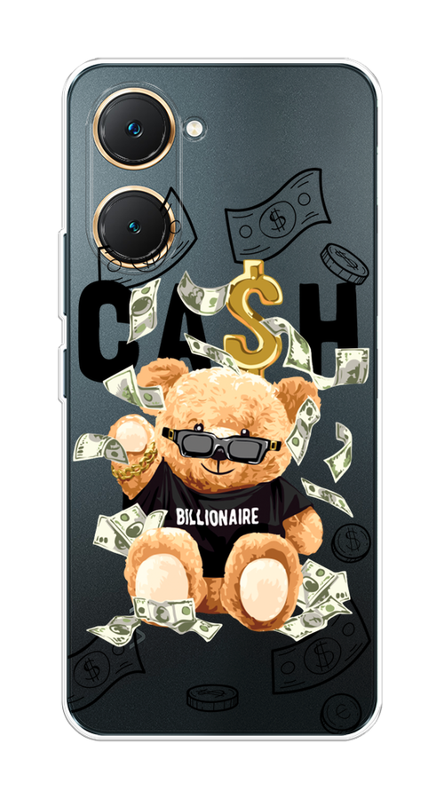 

Чехол на Vivo Y03 "Big cash", Черный;серый;бежевый, 2610450-1