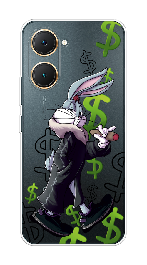 

Чехол на Vivo Y03 "Rich Bugs Bunny", Зеленый;черный;голубой, 2610450-1