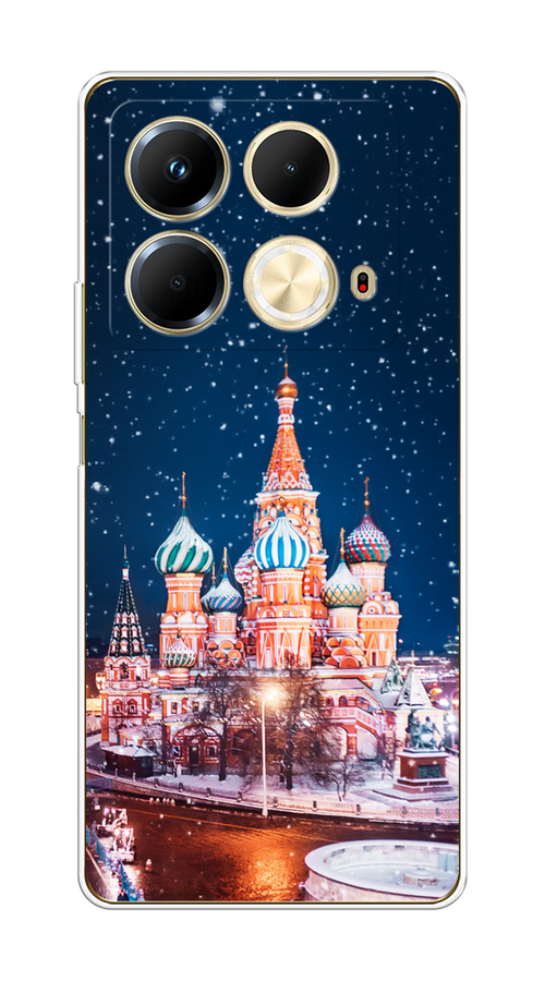 

Чехол на Infinix Note 40 "Москва 1", Коричневый;синий;белый, 3105850-1