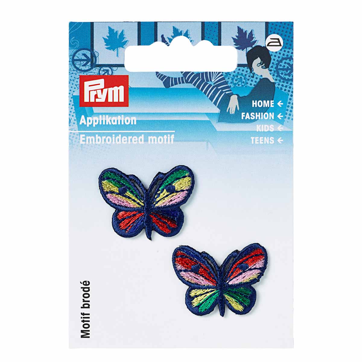 фото 925221 аппликация синие бабочки, малая prym