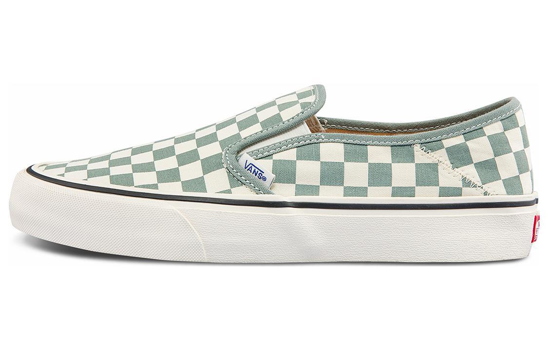 

Слипоны унисекс Vans slip-on зеленые 41 EU, Зеленый, slip-on