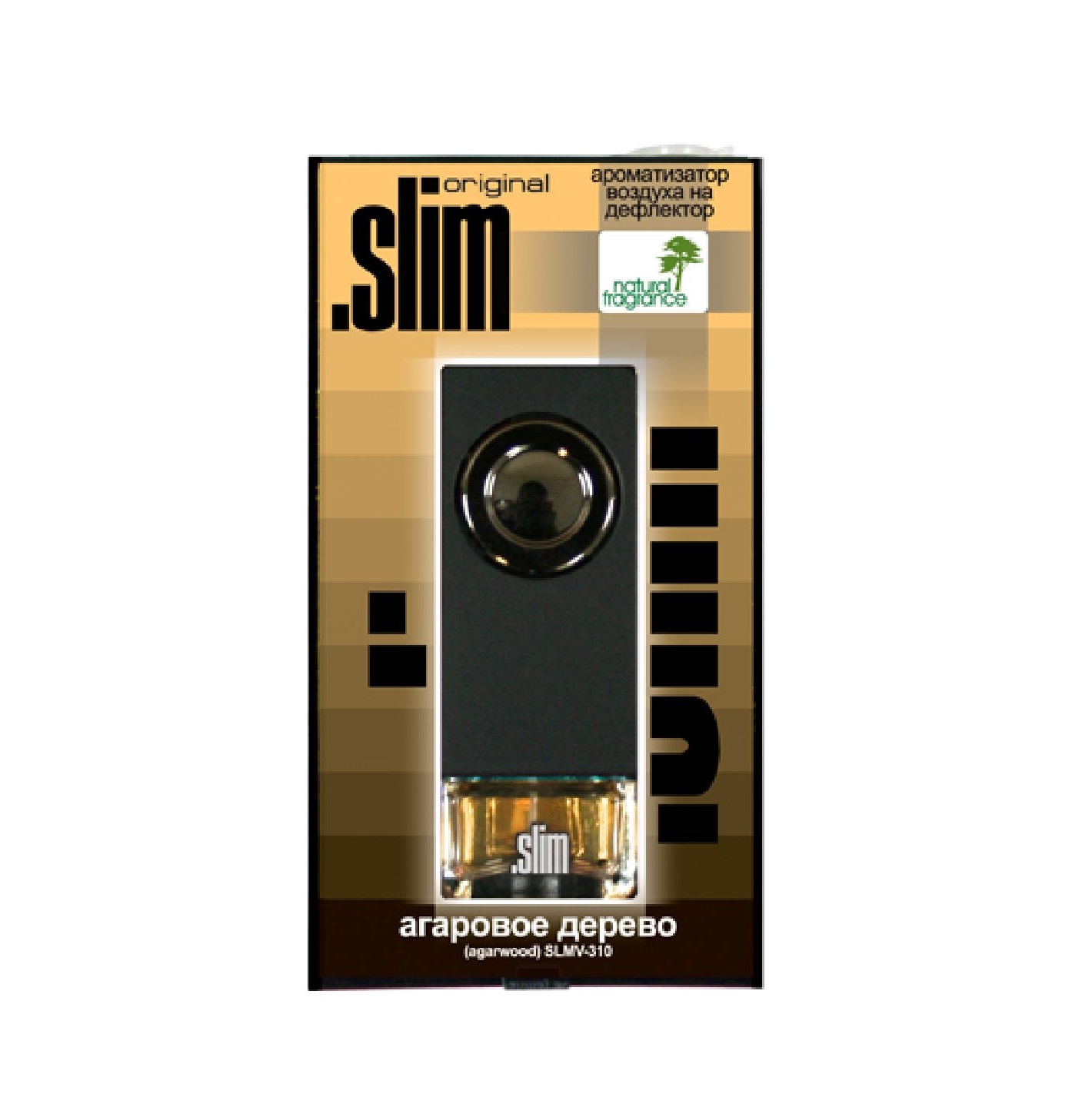Автомобильный ароматизатор SLIM, агаровое дерево, SLMV-310