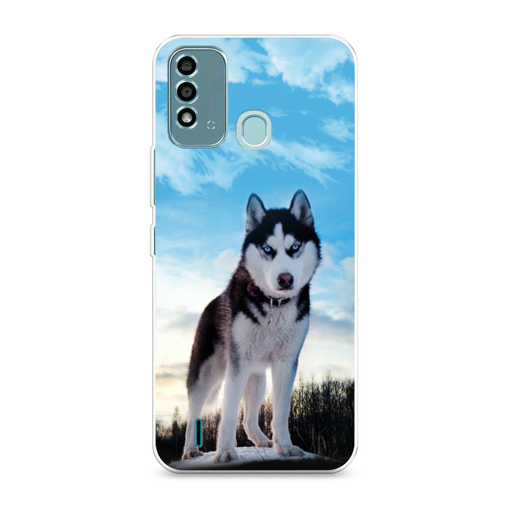 

Чехол Awog на Itel Vision 2S "Хаски 3", 3200650-2