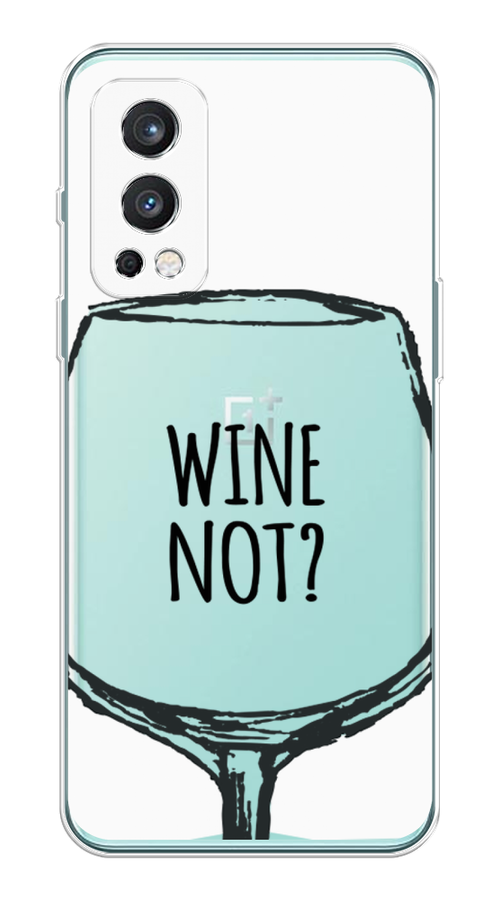 

Чехол на OnePlus Nord 2 5G "Wine not white", Белый, 151750-6