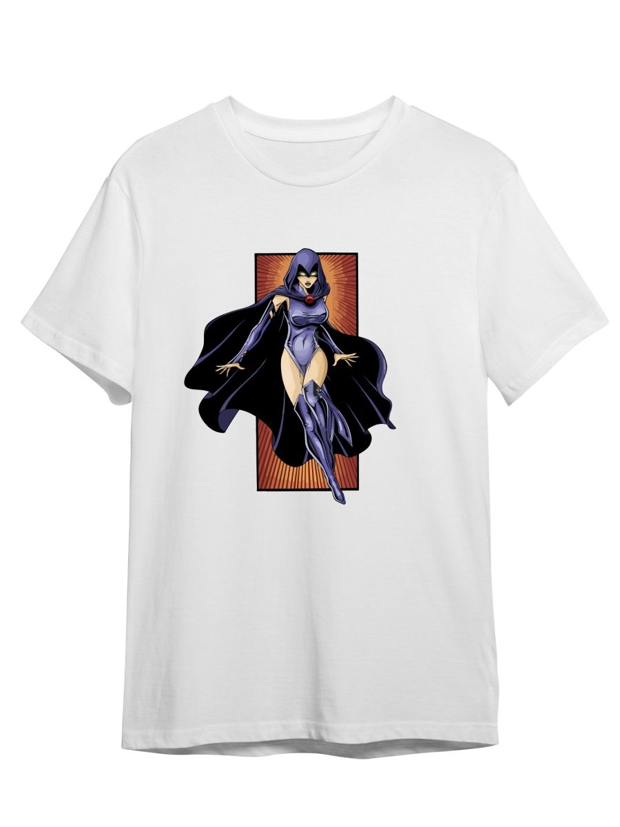 

Футболка унисекс СувенирShop Аниме/Рэйвен/Raven DC/Комиксы 5 белая 3XL, "Аниме/Рэйвен/Raven DC/Комиксы" 5