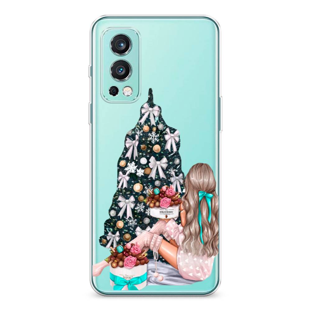 

Чехол на OnePlus Nord 2 5G "New Year", Зеленый;бежевый;голубой, 151750-5