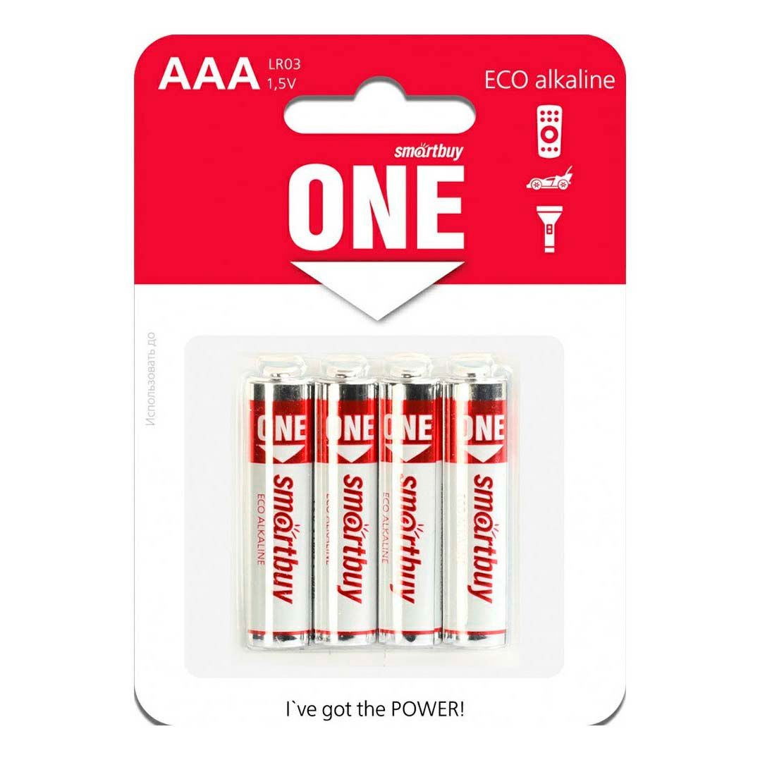 

Батарейки SmartBuy One LR03 BL4 AAA 4 шт