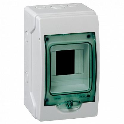 

Бокс KAEDRA IP65 1ряд 4 модулей навесной 200х123х112 13976 SE