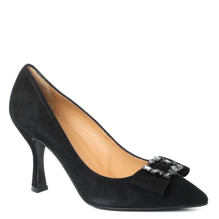 

Туфли женские Giovanni Fabiani W22304 черные 39 EU, Черный, W22304