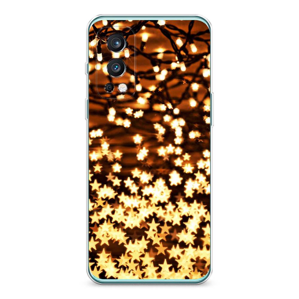 

Чехол на OnePlus Nord 2 5G "Новогодняя гирлянда", Золотистый, 151750-5