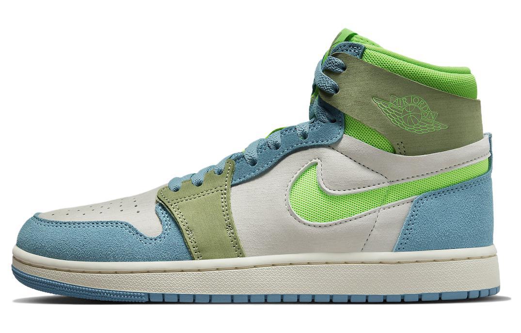 

Кеды унисекс Jordan Air Jordan 1 Zoom CMFT 2 разноцветные 43 EU, Разноцветный, Air Jordan 1 Zoom CMFT 2