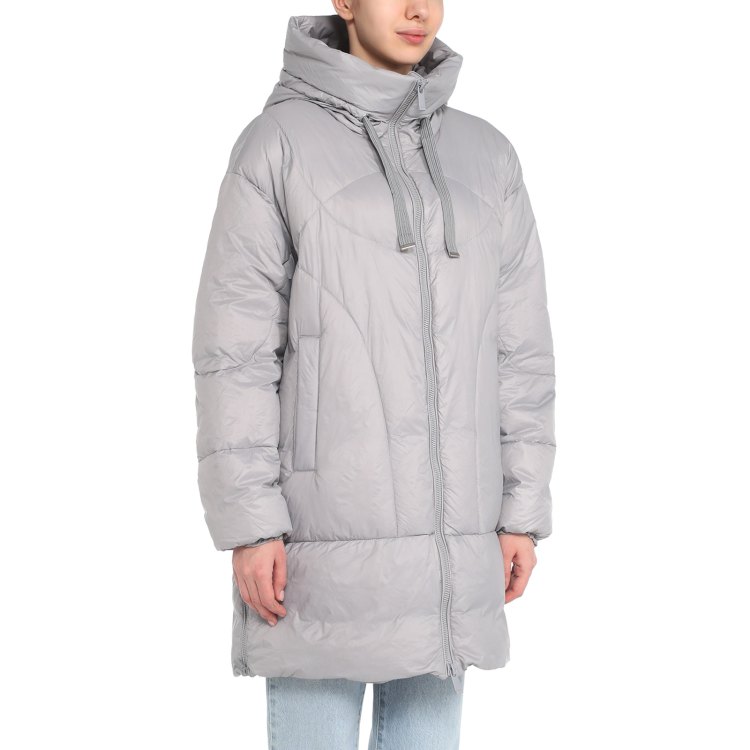 

Пуховик женский Maison David MLY005-1 серый S, MLY005-1