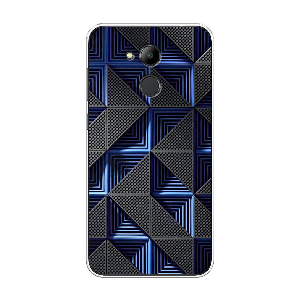 

Чехол на Honor 6C Pro "IBM", Серый;синий, 63850-3
