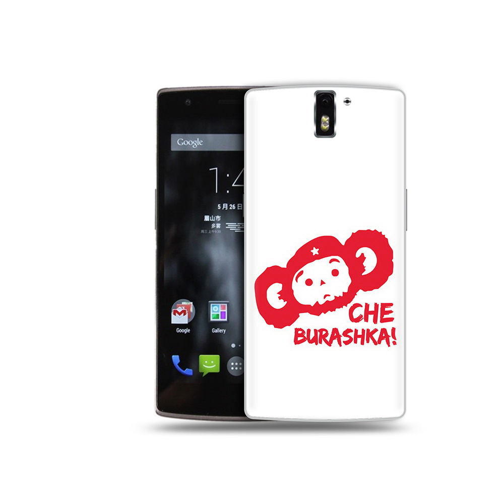 

Чехол MyPads Tocco для OnePlus One чебурашка, Прозрачный, Tocco