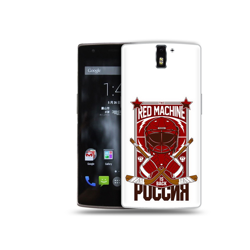

Чехол MyPads Tocco для OnePlus One хоккей россия, Прозрачный, Tocco