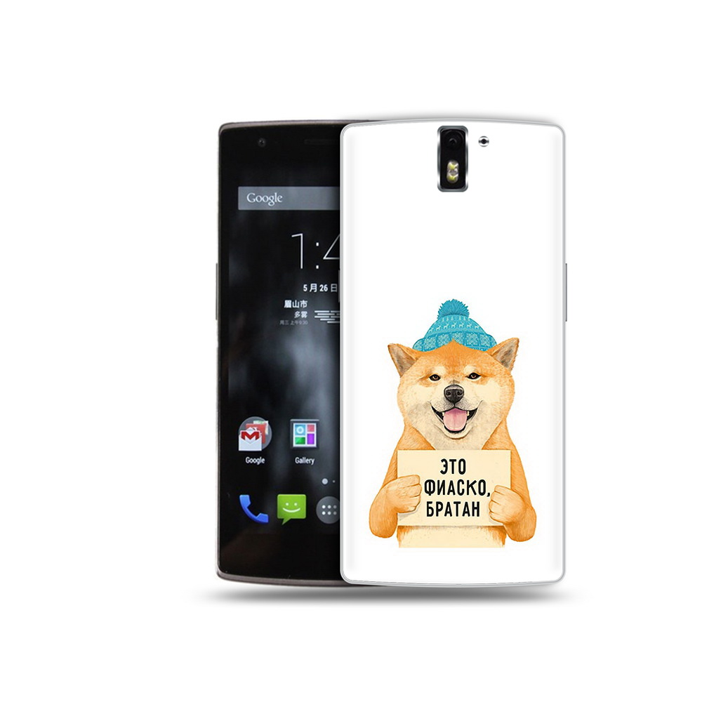 

Чехол MyPads Tocco для OnePlus One фиаско, Прозрачный, Tocco