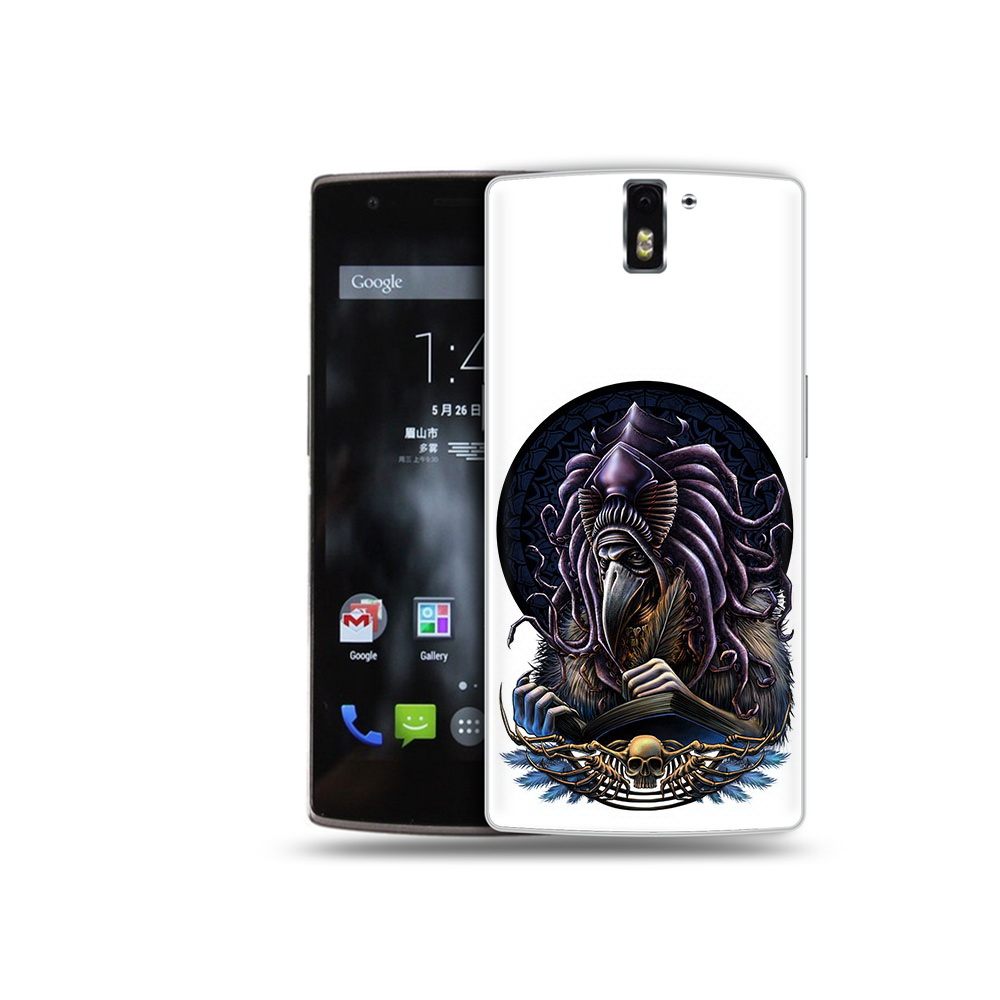 

Чехол MyPads Tocco для OnePlus One умный ворон, Прозрачный, Tocco