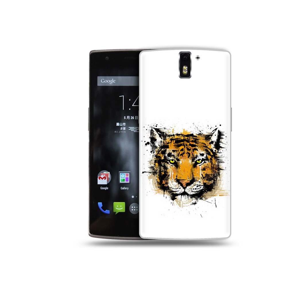 

Чехол MyPads Tocco для OnePlus One тигруля, Прозрачный, Tocco