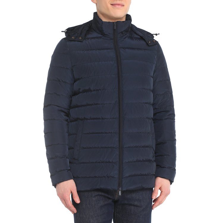 

Пуховик мужской Maison David MLY002 синий L, MLY002