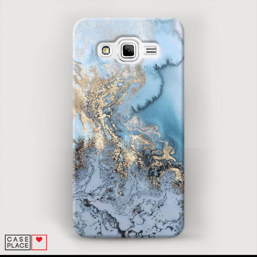 

Чехол Awog "Морозная лавина синяя" для Samsung Galaxy J2 Prime 2016, 22320-2