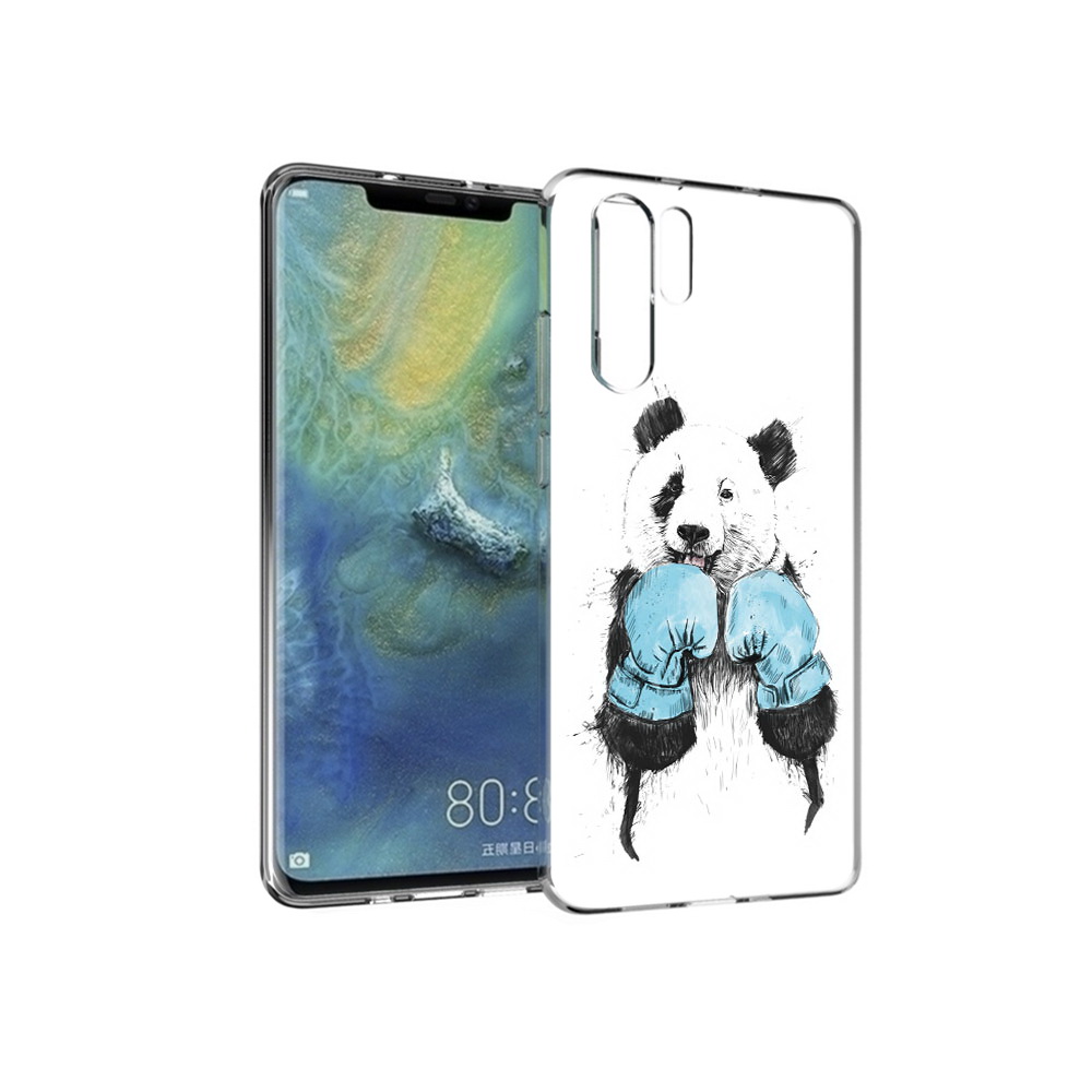 

Чехол MyPads Tocco для Huawei P30 Pro панда боксер, Прозрачный, Tocco