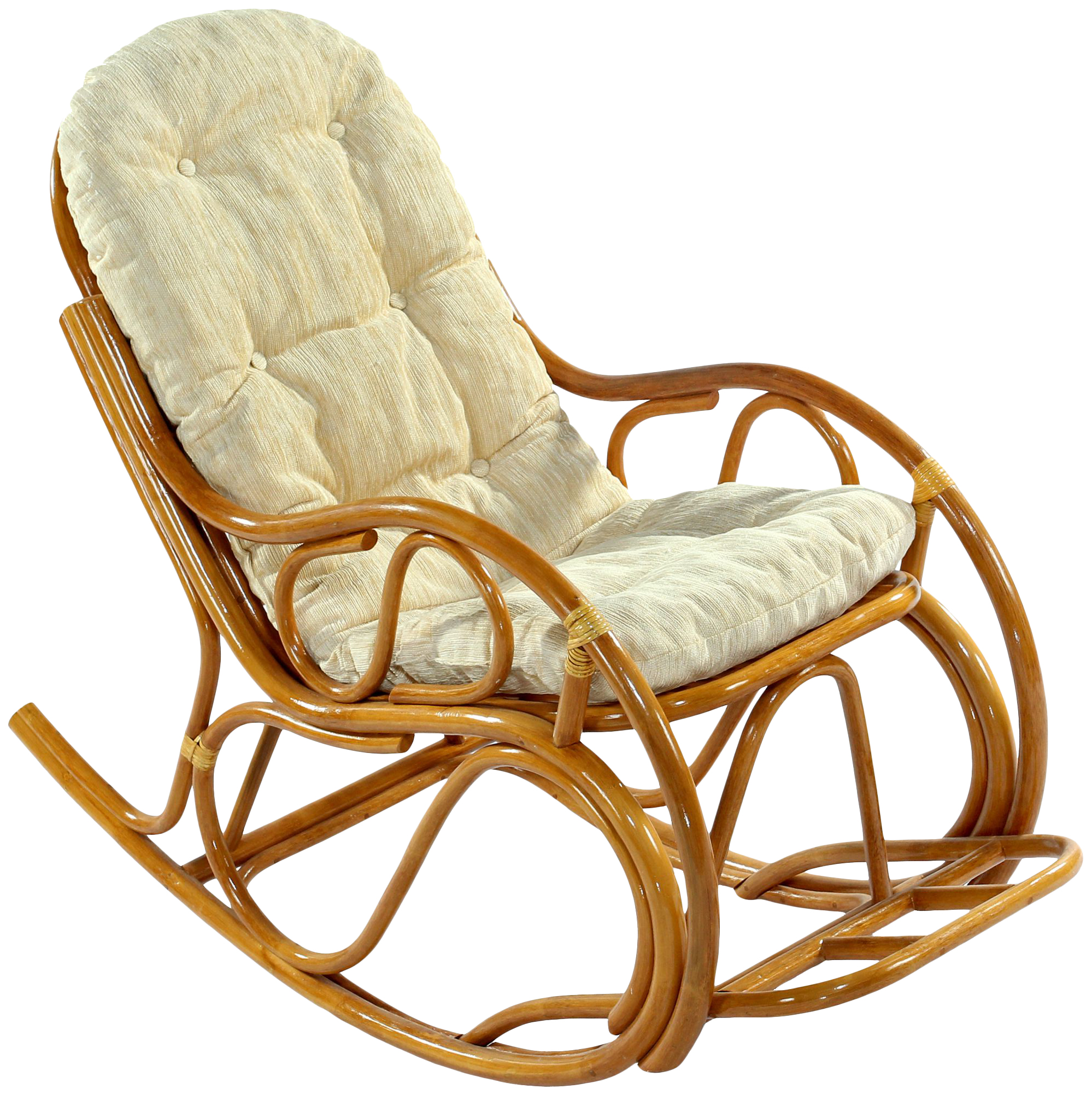 фото Садовое кресло экодизайн classic rattan 05/17 к beige 94х58х135 см