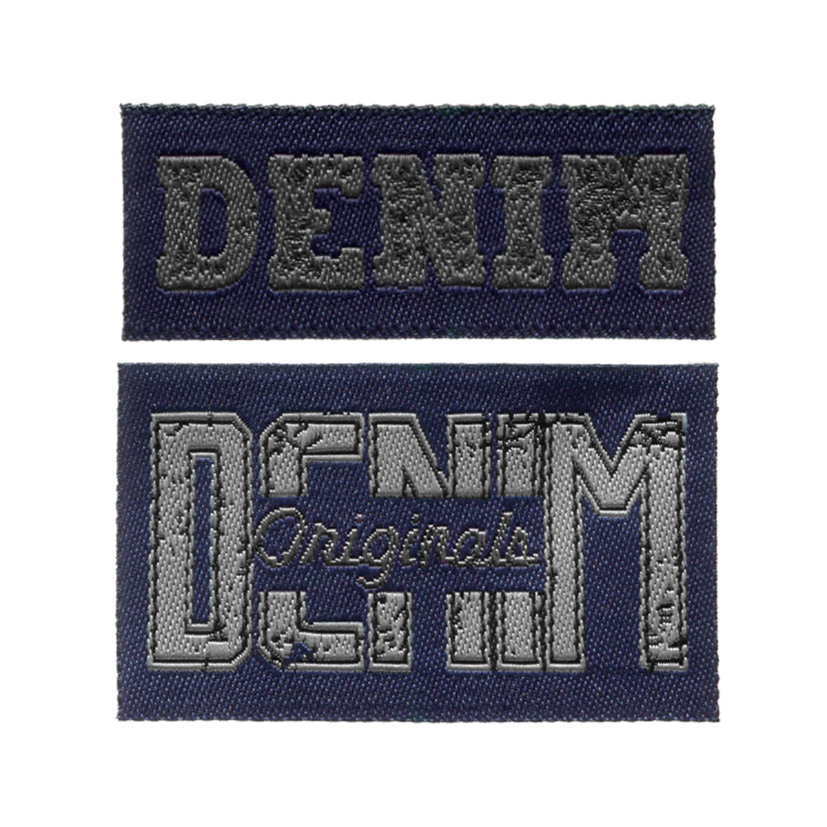 

922008 Термоаппликация ярлык DENIM/ORIGINALS, синий цв. 2 шт. Prym, Разноцветный