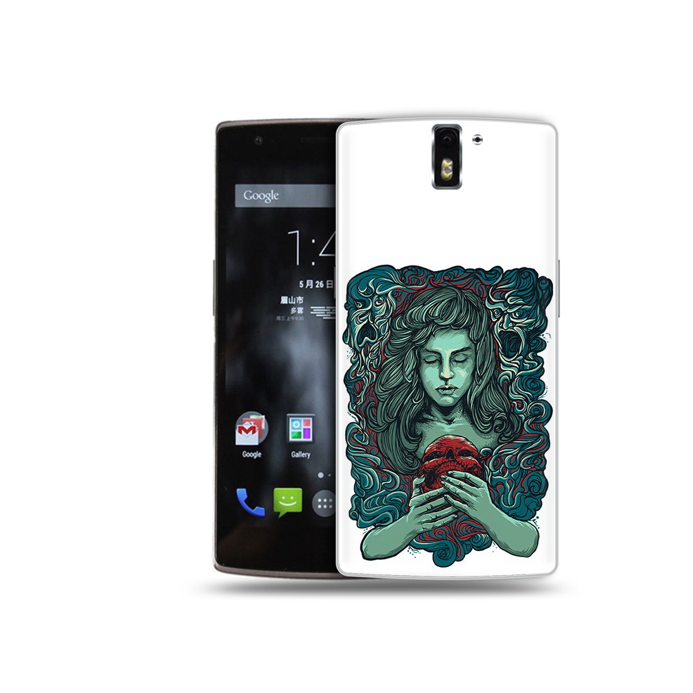 

Чехол MyPads Tocco для OnePlus One спящая девушка, Прозрачный, Tocco