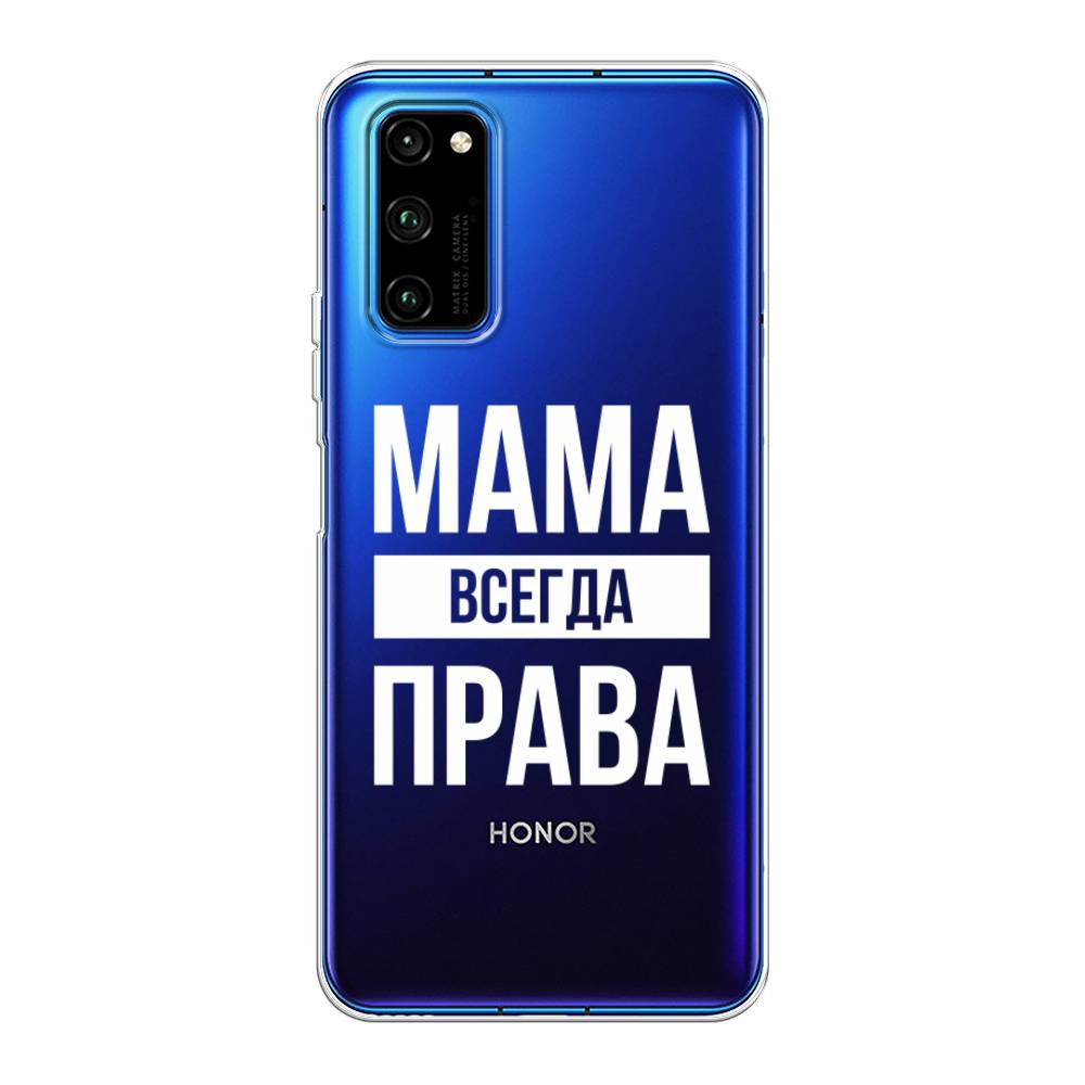 фото Чехол awog "мама права" для honor view 30/view 30 pro