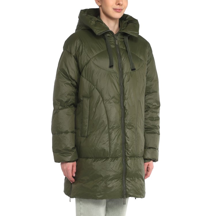 

Пуховик женский Maison David MLY005-1 зеленый S, MLY005-1