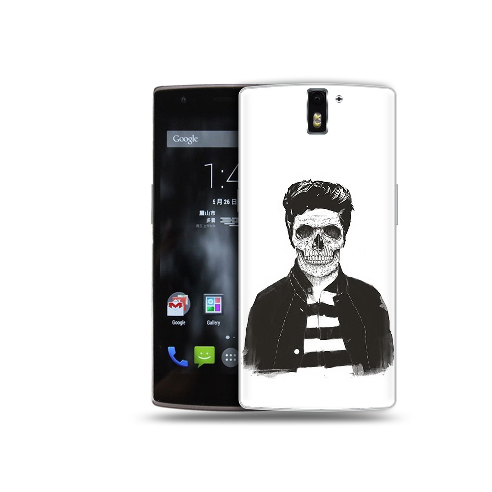 

Чехол MyPads Tocco для OnePlus One скелет, Прозрачный, Tocco
