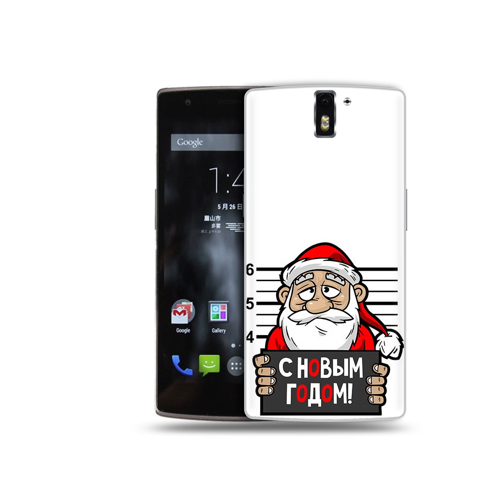 

Чехол MyPads Tocco для OnePlus One ДМ с новым годом заключенный, Прозрачный, Tocco
