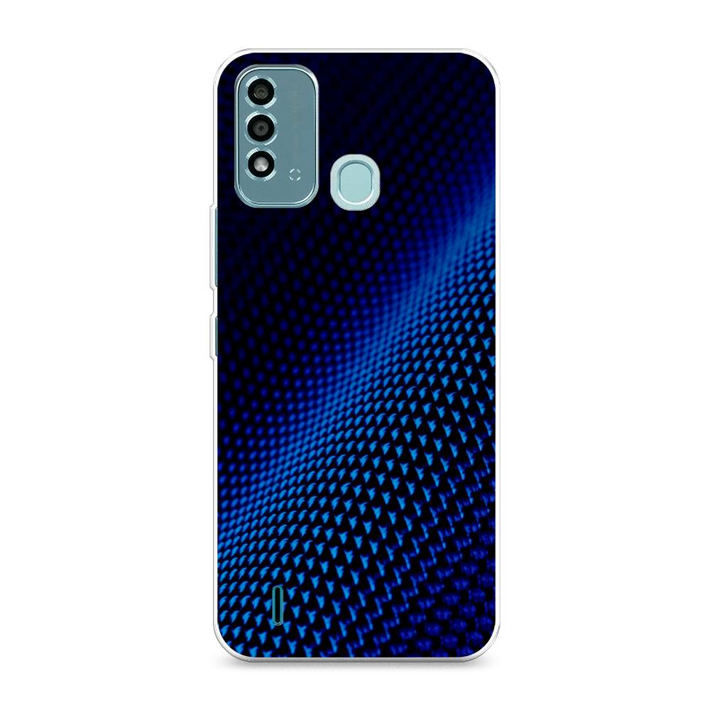 

Чехол Awog на Itel Vision 2S "Синий карбон", 3200650-3