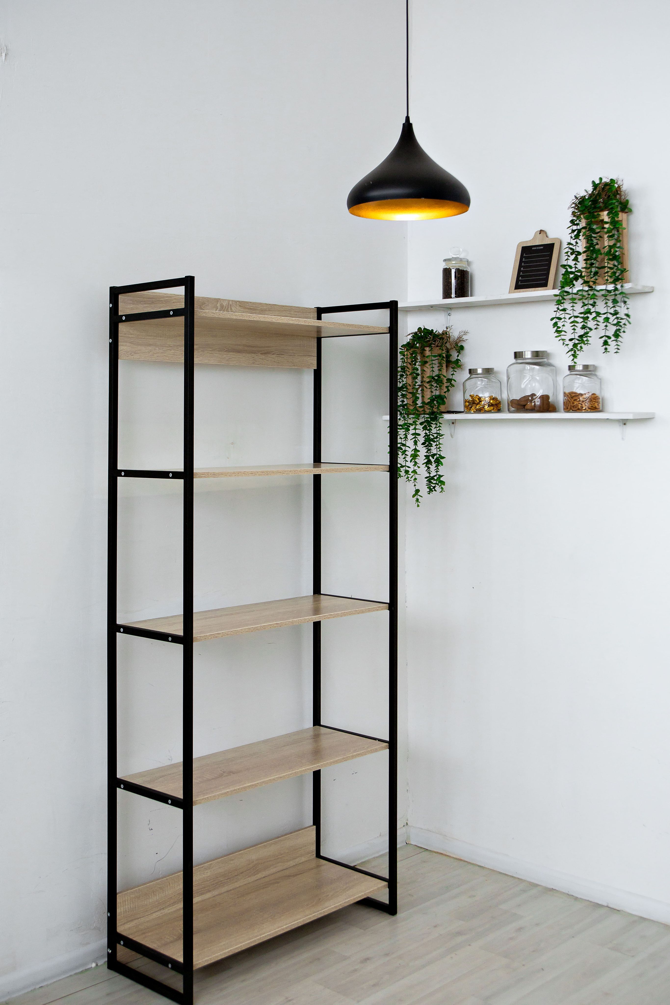 

Стеллаж LoftDC Manx 84х35х190 см, Бежевый, Manx